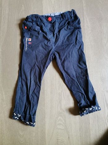 Pantalon léger peu etre pantacourt 24 mois
