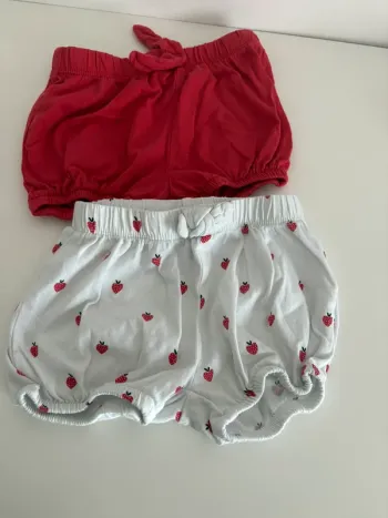 2 shorts fille