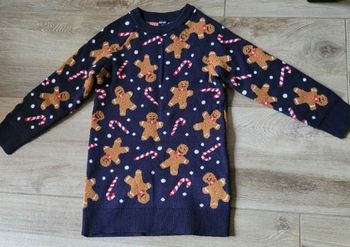 Robe pull de Noël taille 4 ans