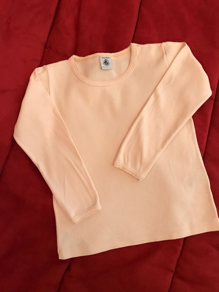 Tricot de Corps Manches Longues Rose