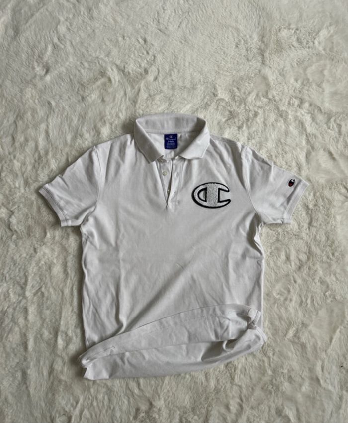 Polo Champion Blanc taille S Neuf - photo numéro 4