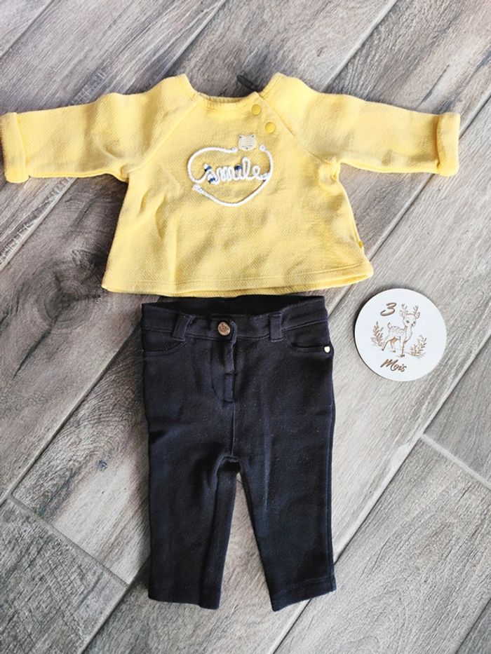 Magnifique ensemble pull et jegging chat 🤟 - photo numéro 1