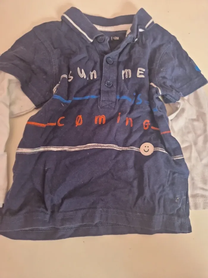 T-shirt à manches longues 12 mois - photo numéro 4