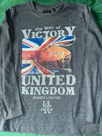 T-shirt manches longues 8 ans garçon IKKS