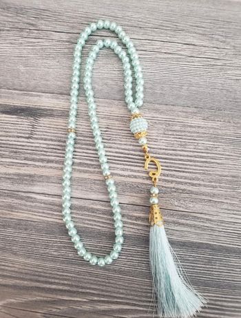 Tasbih en perles turquoises