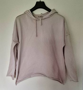 Sweat à capuche en coton