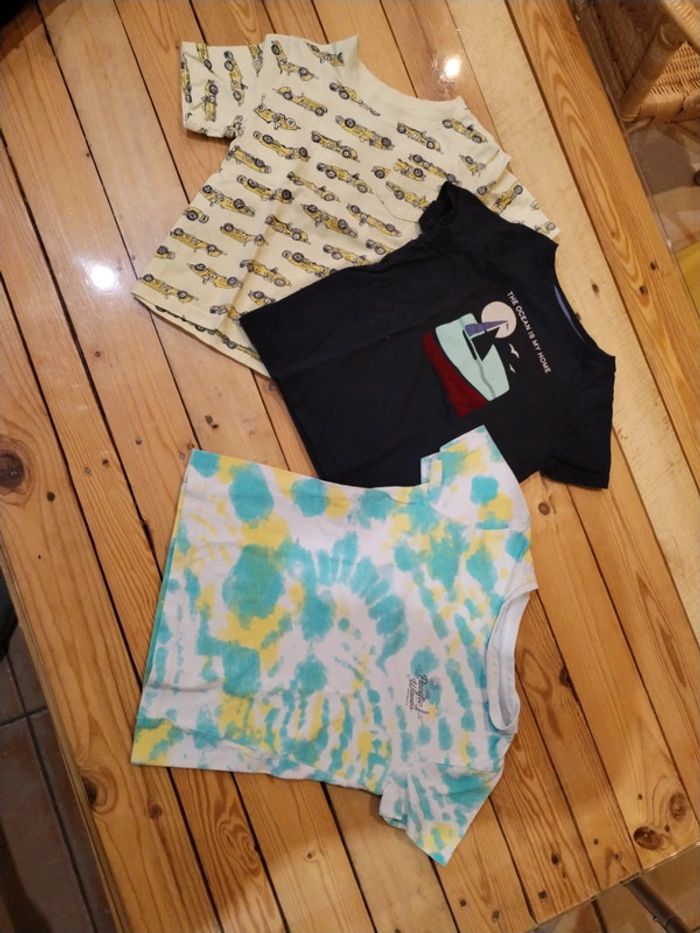 Lot t-shirt colorée