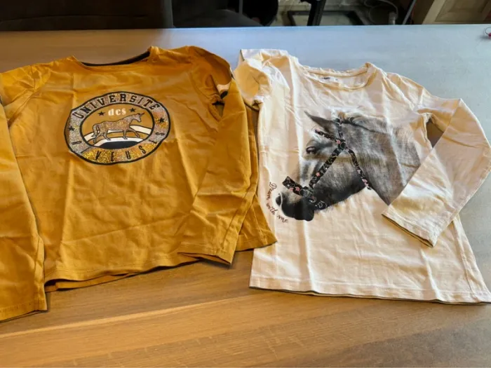 Lot de 8 tee shirts ML 10 ans - photo numéro 5