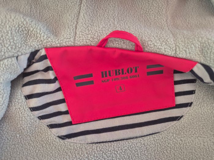 Imperméable / veste pluie HUBLOT 4 ans rouge – Comme neuf 🌟 - photo numéro 10