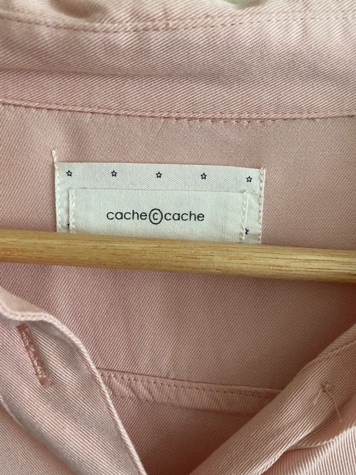 Chemisier rose cache cache - photo numéro 3