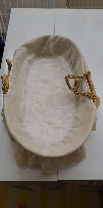 Coussin pour poupée en osier