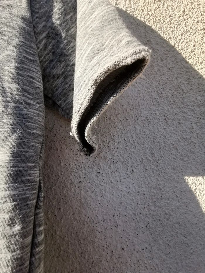 Sweat gris manches courtes liberto - photo numéro 4