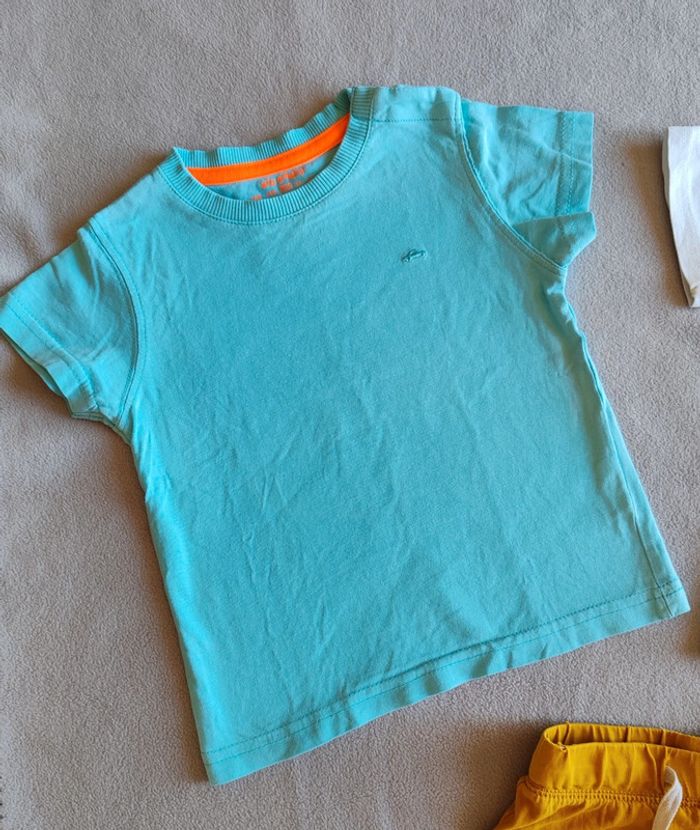 Ensemble tee-shirt et short court 24 mois - photo numéro 3