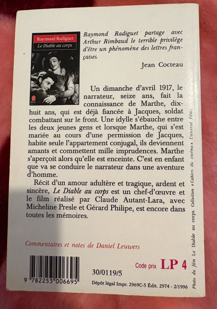 Livre de Raymond Radiguet - photo numéro 2