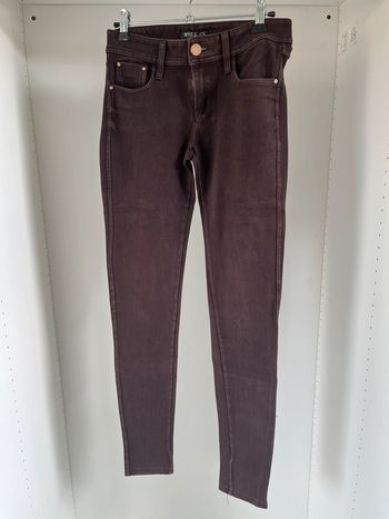 Jean skinny marron Miss Ok