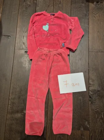 Pyjama velours sergent major