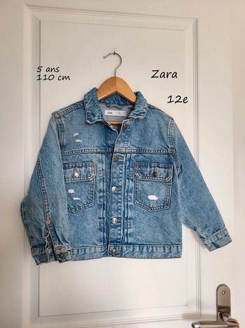 Veste jean Zara 5 ans