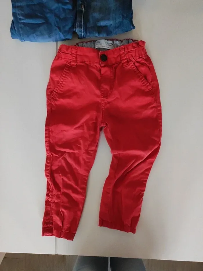 Lot 6 pantalons 18 mois - photo numéro 2