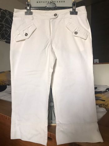 Pantacourt MANGO crème