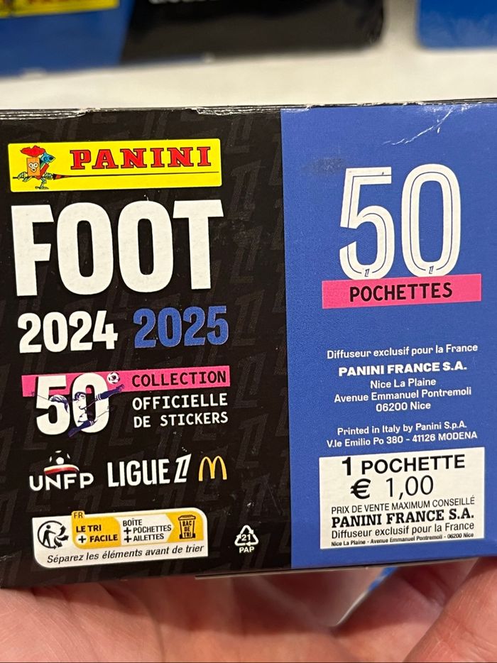 Kit Panini stickers FOOT 50 Collection 2024 / 2025 - photo numéro 5