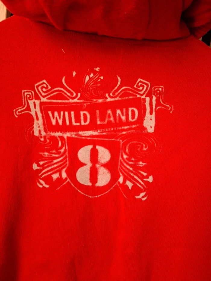 Pull rouge avec capuche Orchestra T 12 ans - photo numéro 4