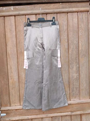 Pantalon fille jambe large 8  ans
