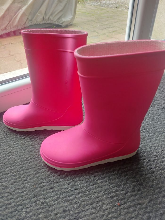 Botte de pluie rose P 30 31 - photo numéro 4