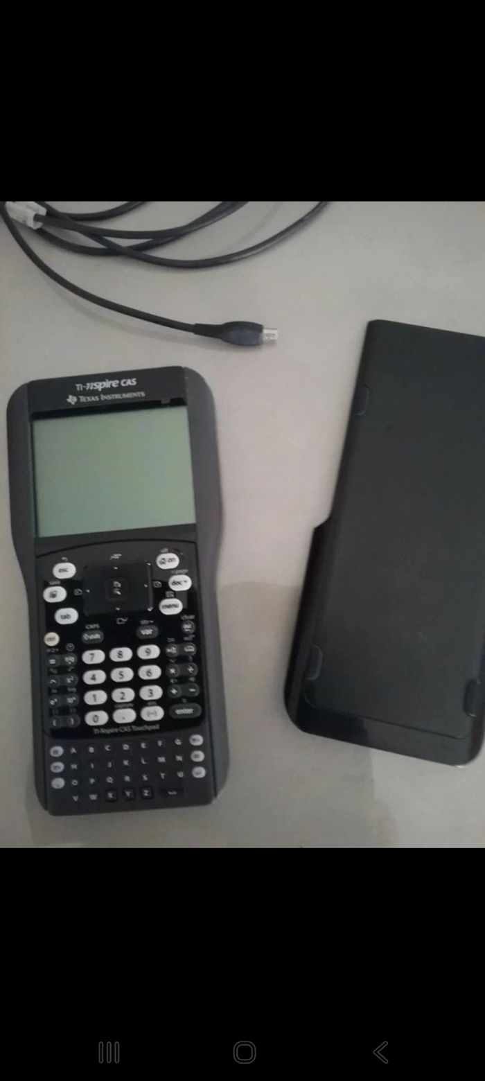 Calculatrice scientifique Texas instrument TI-Nspire CAS.