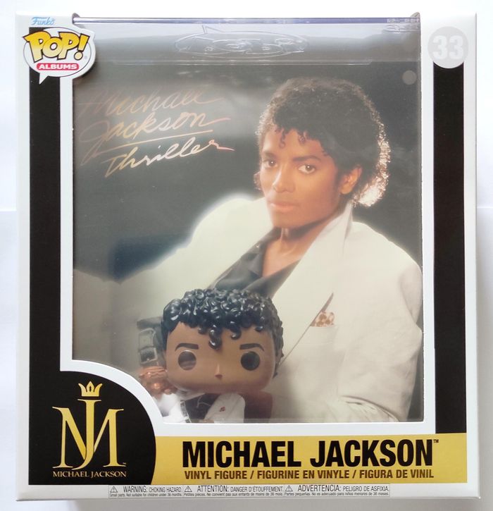 Funko POP Michael Jackson "Thriller" #33 Album Cover - Rocks - Figurine Vinyle