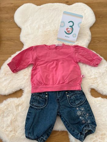 Ensemble tee-shirt ML / Jean