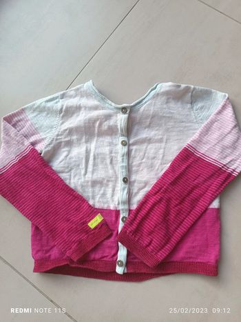 Gilet manches longues