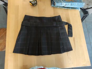 Jupe plissée style écolière