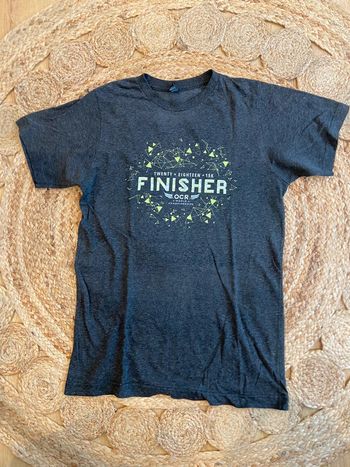 Tee-shirts finisher OCR taille S championnat du monde