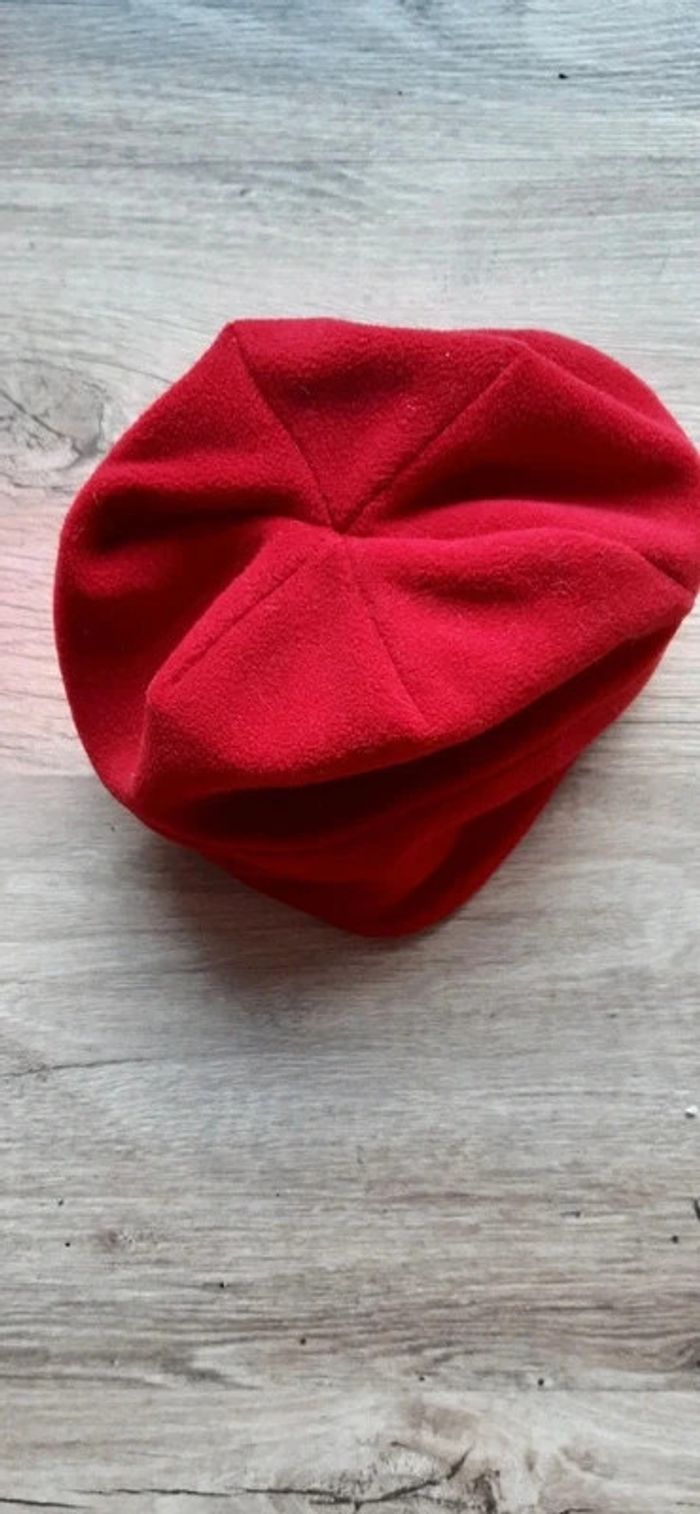 Bonnet polaire rouge - photo numéro 5