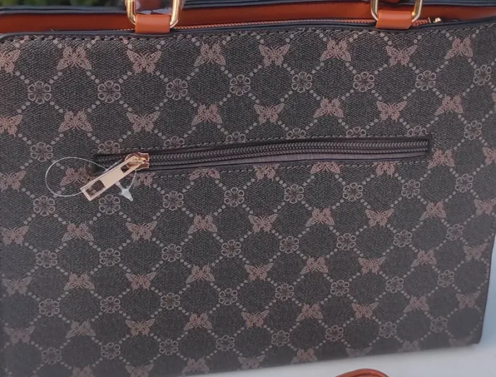 Sac à main avec bandoulière ajustable neuf marron - photo numéro 6