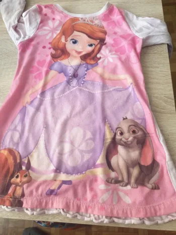 Chemise de nuit manches longues