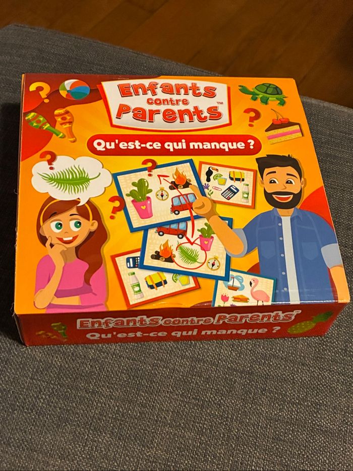 Jeu « Enfants contre parents - Qu’est ce qui manque ? »