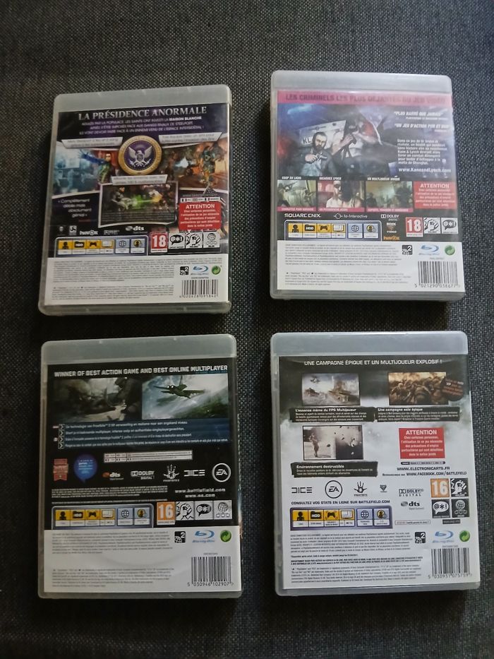 Lot de 4 jeux de ps3 - photo numéro 2