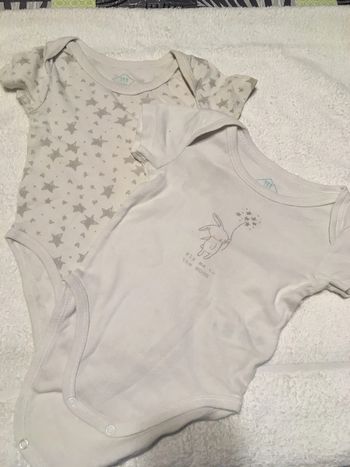 Garcon Bodys manches courtes