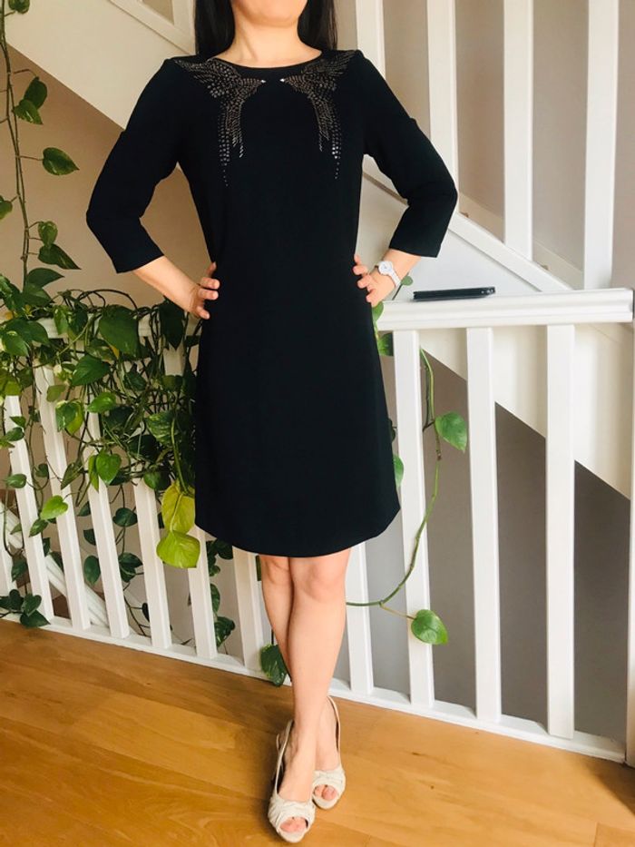 Magnifique robe 1,2,3 oiseaux brillants