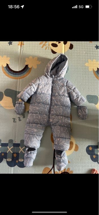 Combinaison hiver bébé garçon 