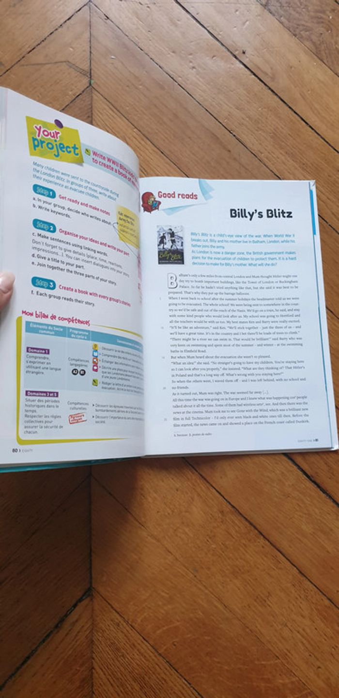 Livre NEUF: give me five! 3e nathan - photo numéro 3