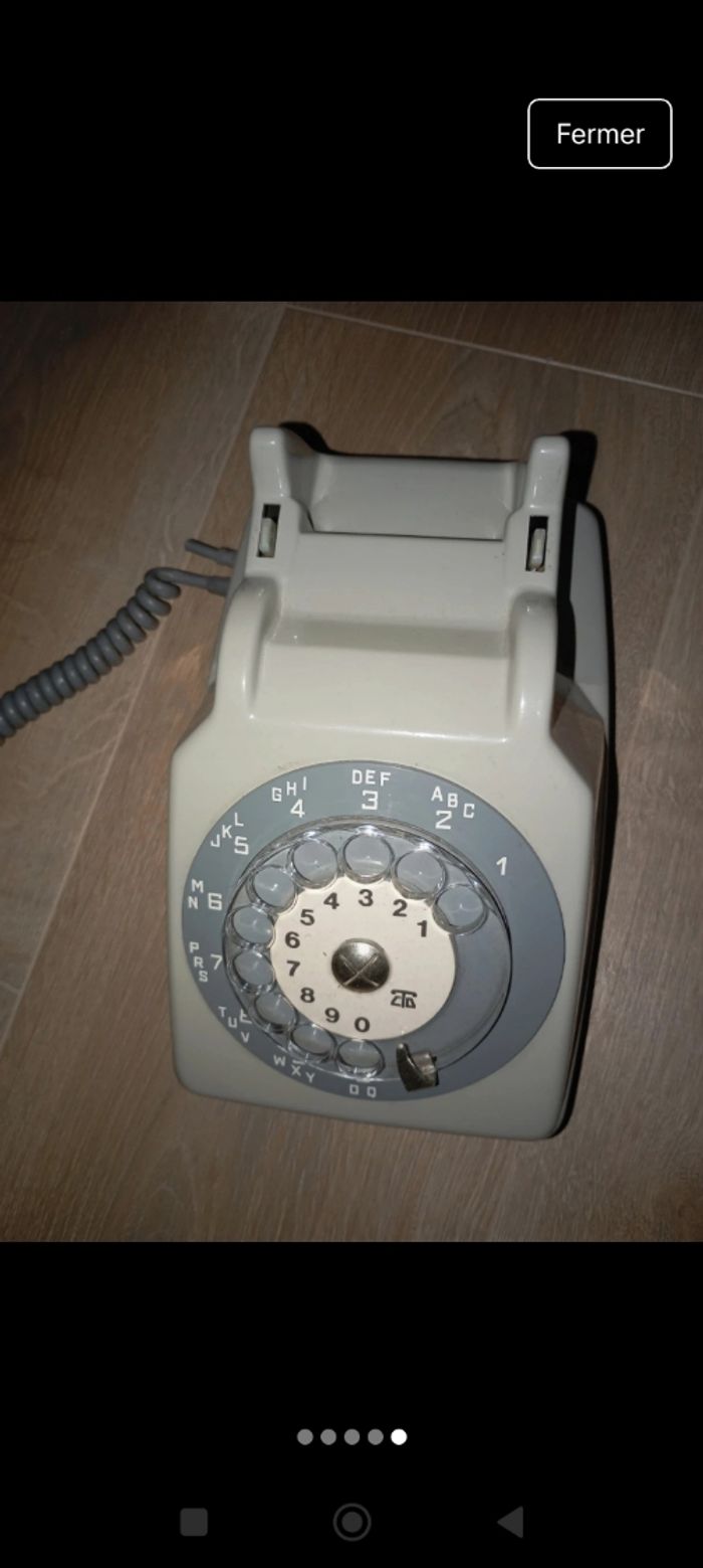 Téléphone vintage - photo numéro 5