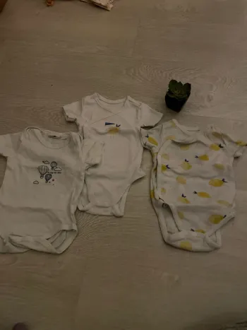 Lot de 3 body orchestra 3 mois