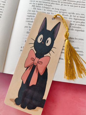 marque page jiji kiki la petite sorcière 