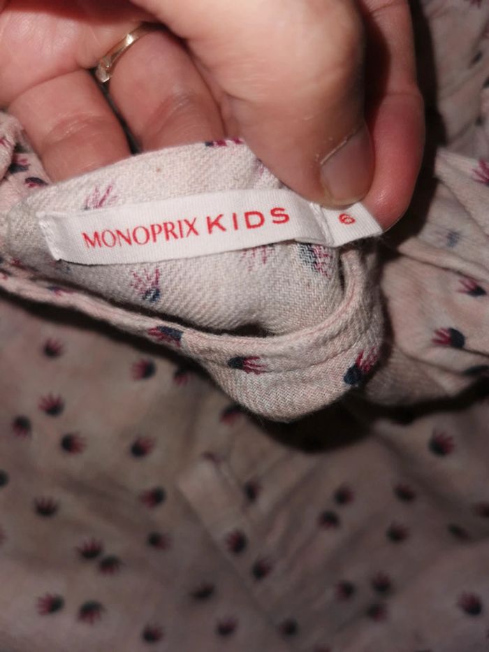 Blouse fille monoprix 6 ans - photo numéro 3