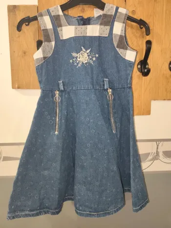 Robe en jean fille
