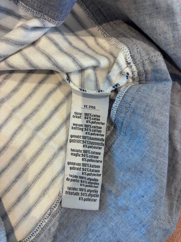 Tunique femme marinière taille 36 Lacoste - photo numéro 3