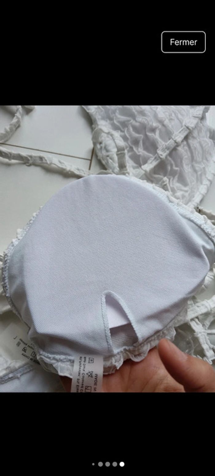 Maillot de bain blanc - photo numéro 7