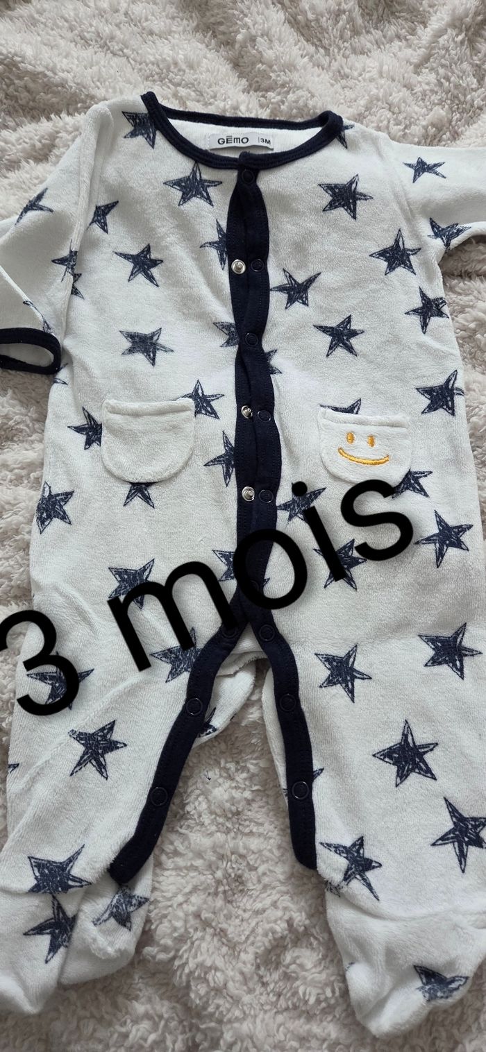 Pyjama gemo 3 mois